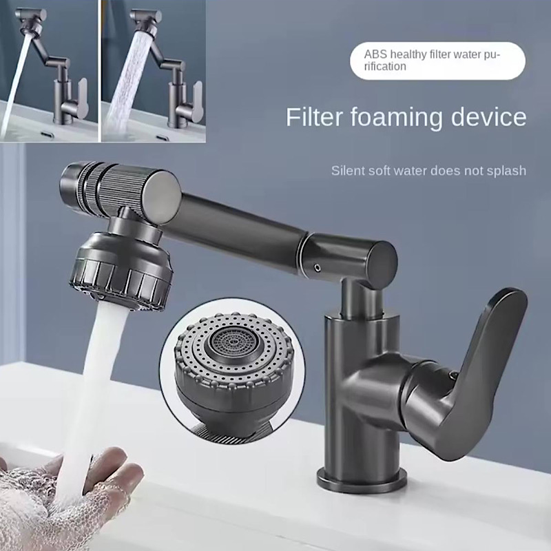 شیر کامل روشویی حرفه ای مدل چند حالته