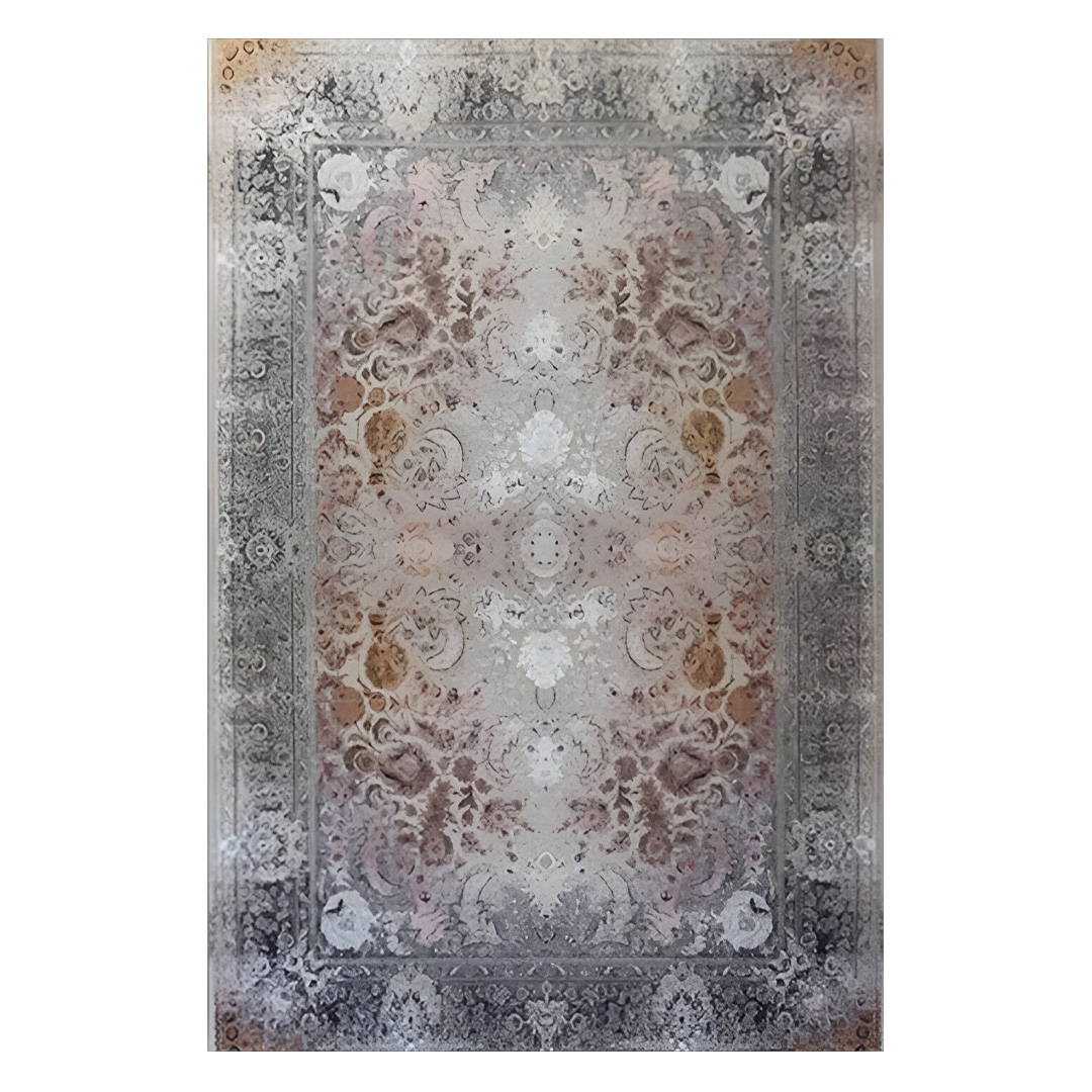 فرش مخمل نادی طرح سنتی کد O115