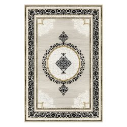 فرش مخمل نادی طرح سنتی کد O108