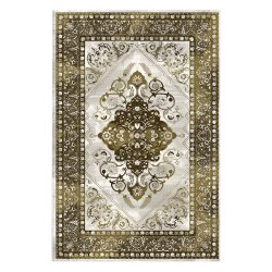 فرش مخمل نادی طرح سنتی کد O108